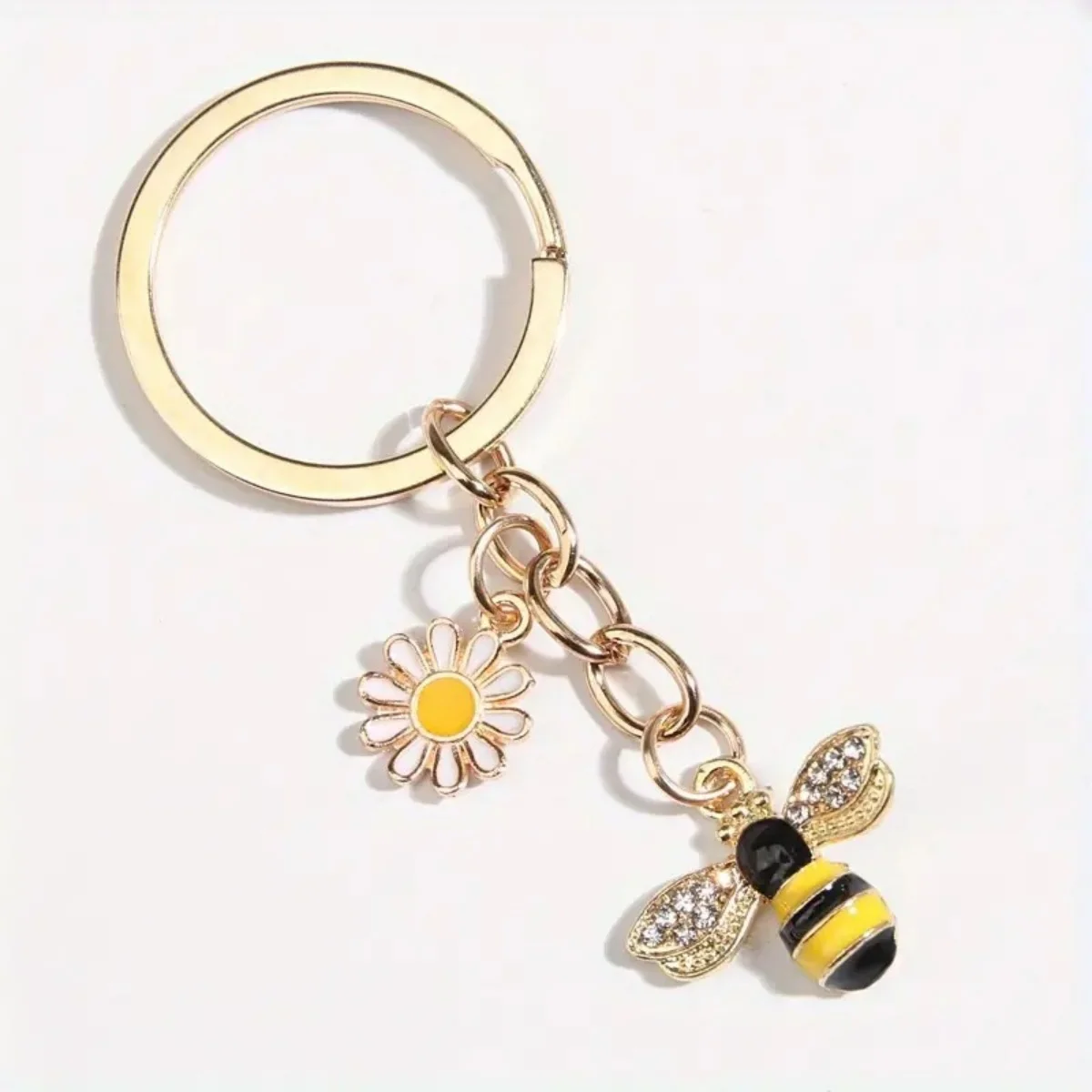 bee-honeycomb-heart-keychain-for-women-men-garden-souvenir-gifts