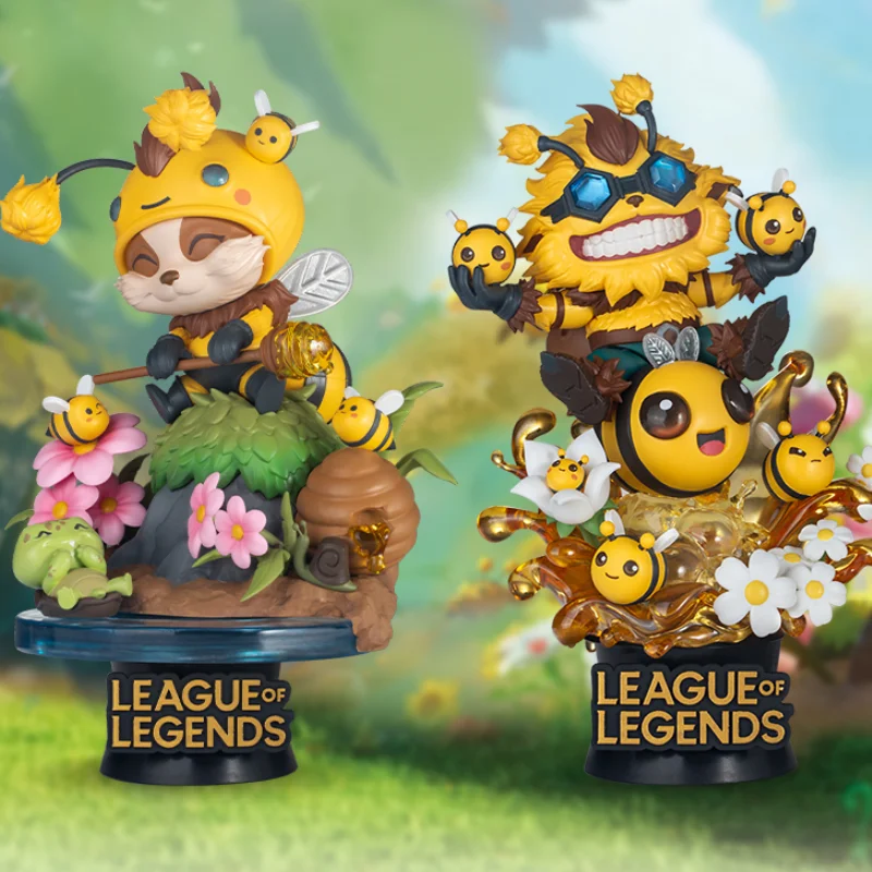 

New Beast Kingdom League Of Legends Lol Beemo Bzzziggs Set Ds-119 Game Characters Model Art Collection Toy Gift A Set