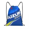 Drawstring bag Storage Portable Handbags TEAM SUZUKI ECSTAR Grocery Shopping Shoulder bags foldable Travel Bag 1