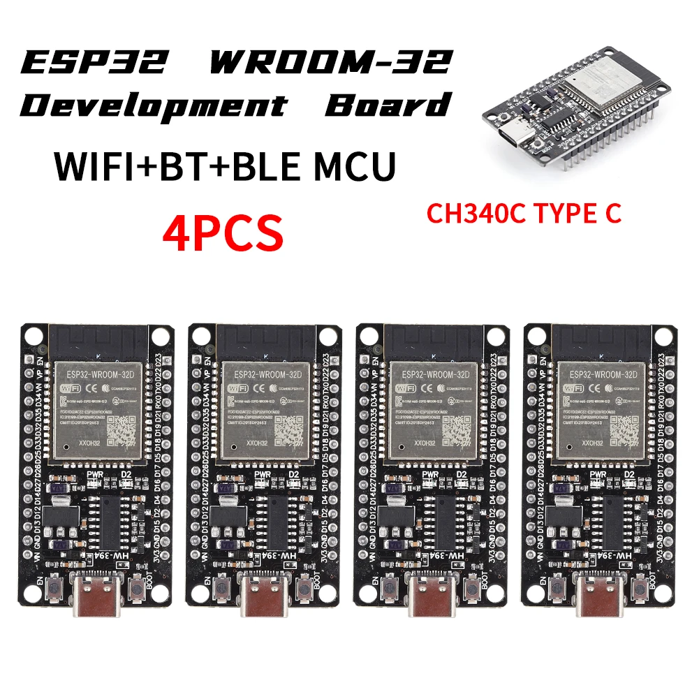 ตัวเลือกสินค้า บอร์ดพัฒนา ESP32 WiFi+Bluetooth สำหรับ IoT ใช้งานง่าย