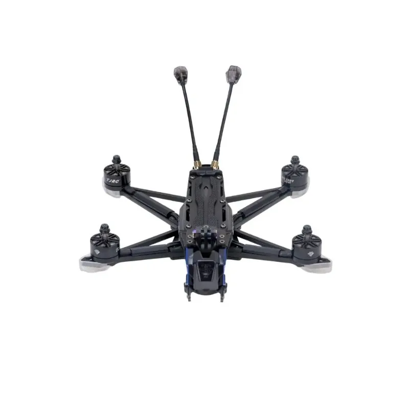 TJRC FJ-5 Kit telaio drone FPV da 5 pollici, fibra di carbonio impermeabile IP68 con LED per O4 / Walksnail / DC, compatibile con il sistema Power HD - immagine 2