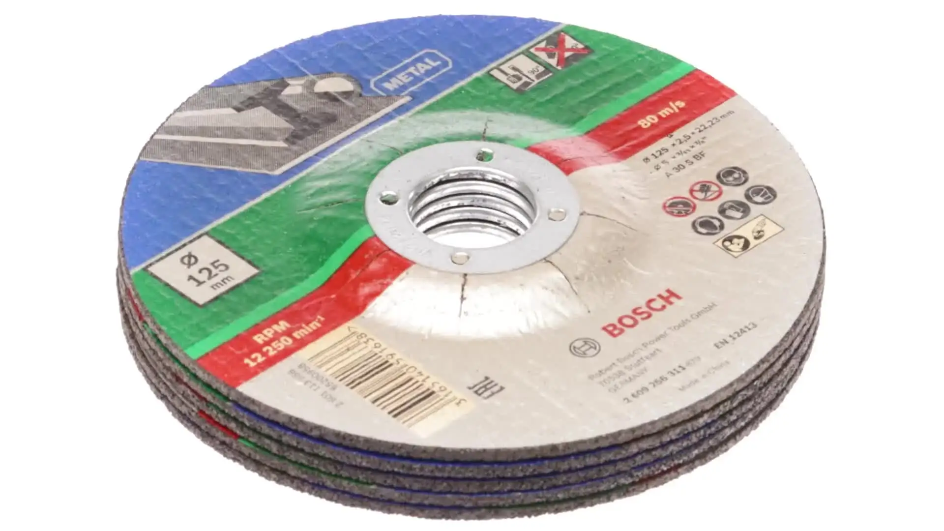 Mola Spessore 1/8 Pollici Disco Mola 4-1/8 X 1/8 - 104.8mm X 3.2mm Per Smerigliatrice Angolare Utensili Da Taglio - Foto 10