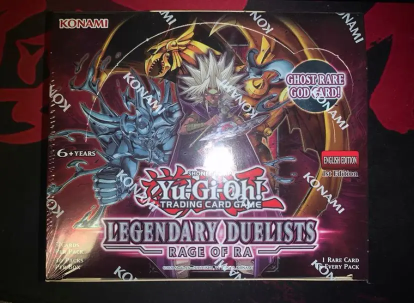 

Yugioh! Legendary Duelists: Rage of Ra 1st Edition Booster Box