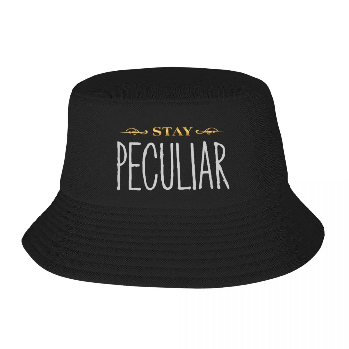 

Stay Peculiar Bucket Hat Military Cap Man sun hat Streetwear Hat Women Men's