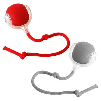 Interactive Cat Toys Ball Auto Electric Rolling Ball Toys for Cats/Kitty Pets Smart Automatic Teaser USB Rechargeable 1