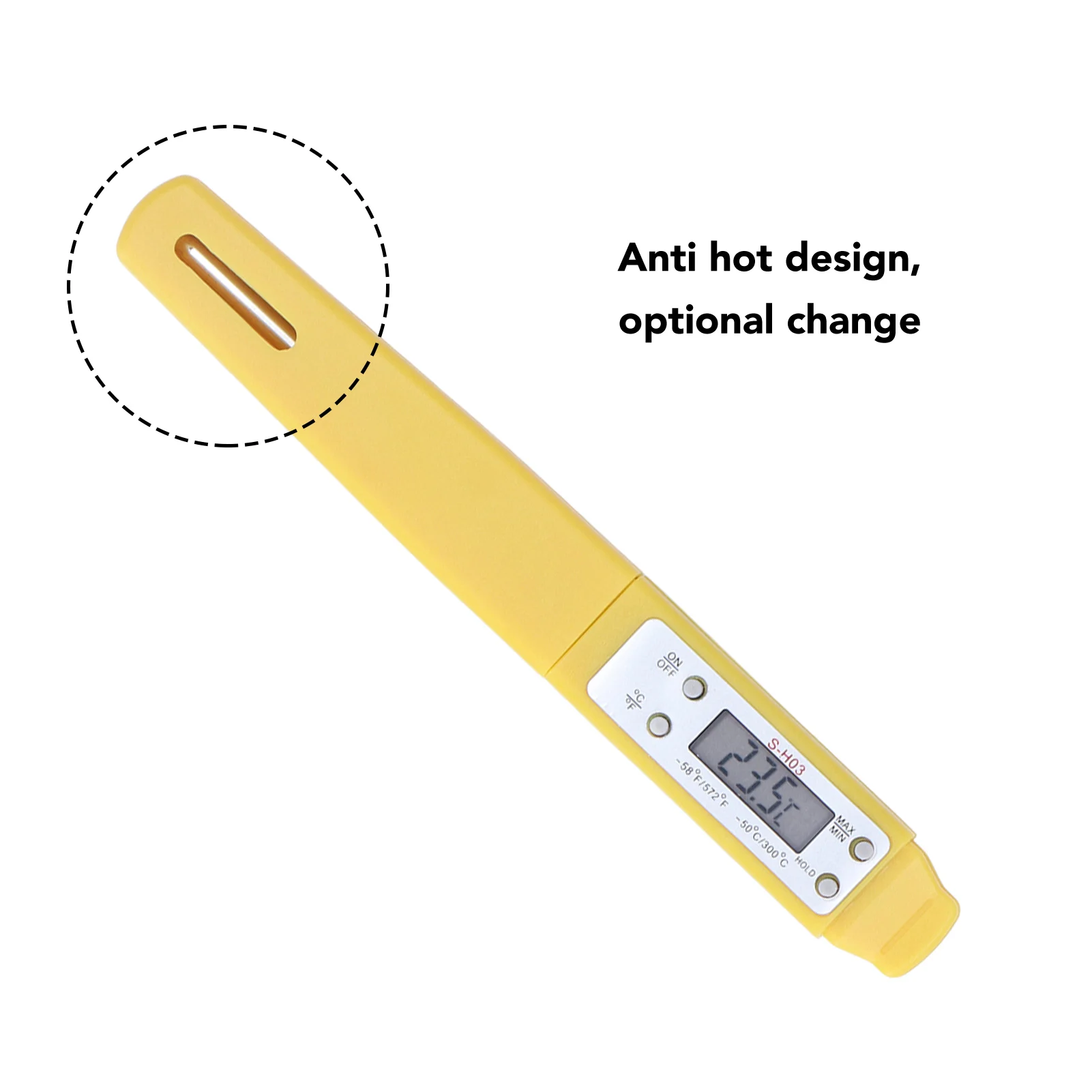 Digital Food Thermometer Automatic Calibration Pen  High Accuracy Electronic Pocket Thermometer Electronic Food Thermometer 5