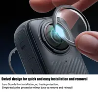 Premium Glass Lens Guards for Insta360 X4 Tempered glass Scratch-resistant Lens Protector Cap Insta 360 X4 Camera Accessories - Image 3