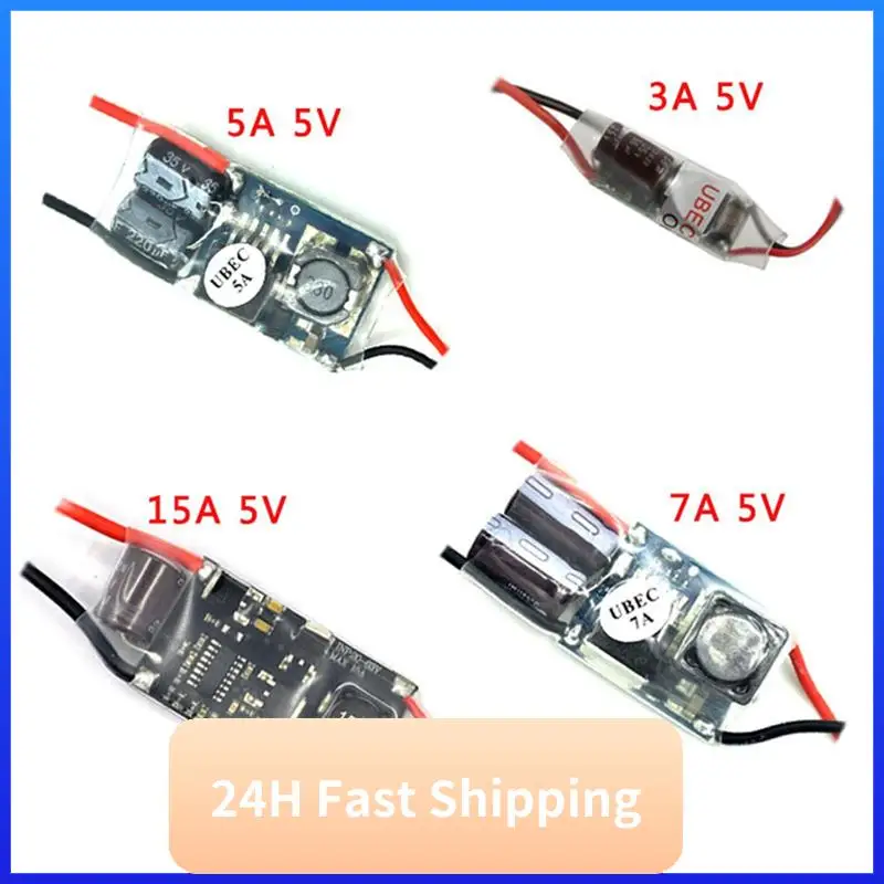 T30C New UBEC 5V BEC Full Shielding Antijamming Switching Regulator For FPV RC Drone Receiver Power Supply