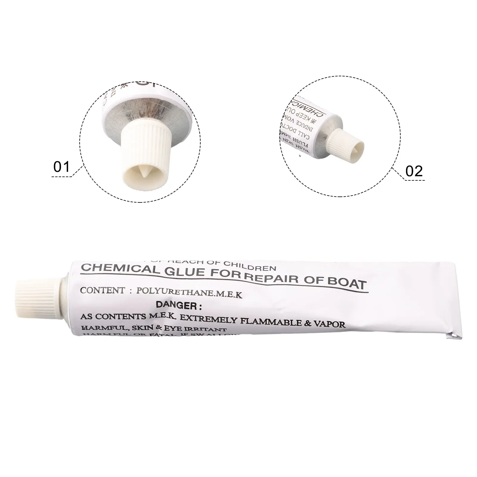 Patch Kit Repair Glue Tubes Heavy Dut PVC Paddleboard Kayak Replacment 1x 29g Accessories Air Beds Air Mattress