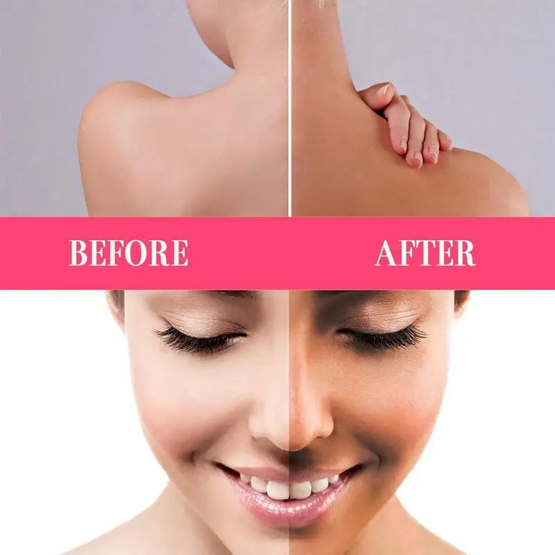 Self Tanning Drops Enhance Skin Liquid Bronzer 60ml Natural Tanner For Body Face Preventing Sunburn Sunless Tanning Products