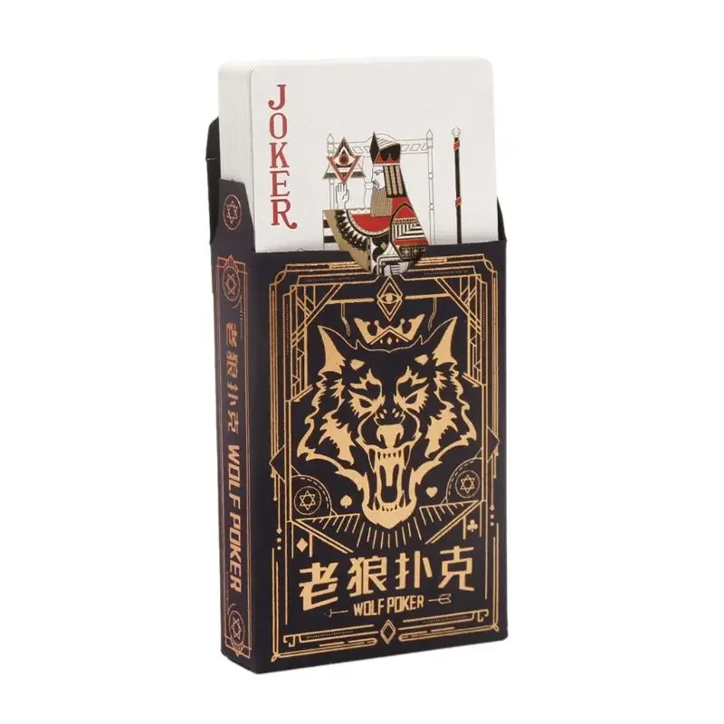 Playing Cards 54 Pcs Paper Werewolves Poker Card Deck Family Party Board Game Playing Cards Beautiful Present Collection Pokers Deck of Cards