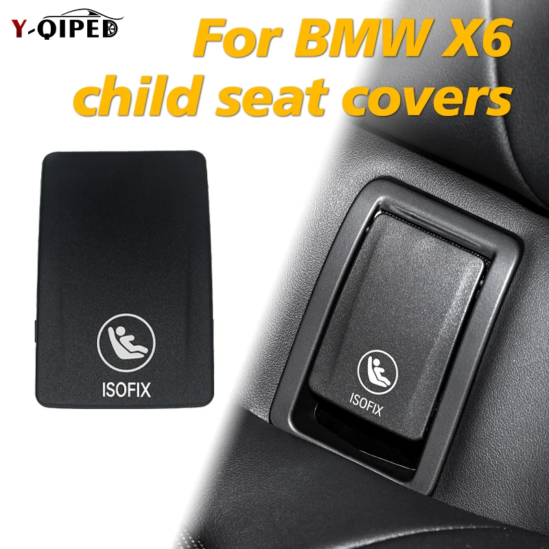 Rear Child Seat Anchor Safety ISOFIX Cover Restraint For BMW X6 G06 Car Hook Buckle 2010- replace 52207939540 52207948756