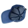 Fashion Denim Baseball Cap For Women Men Solid Color Adjustable Outdoor Sun Visors Hat Punk Hip Hop Dad Trucker Ponytail Caps 6