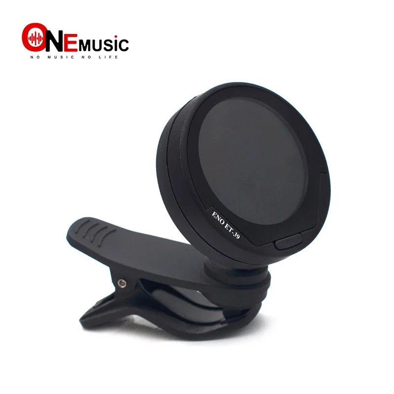 Eno Et-39 Colour Digital Lcd Guitar Bass Clip-On Automatic Chromatic Tuner