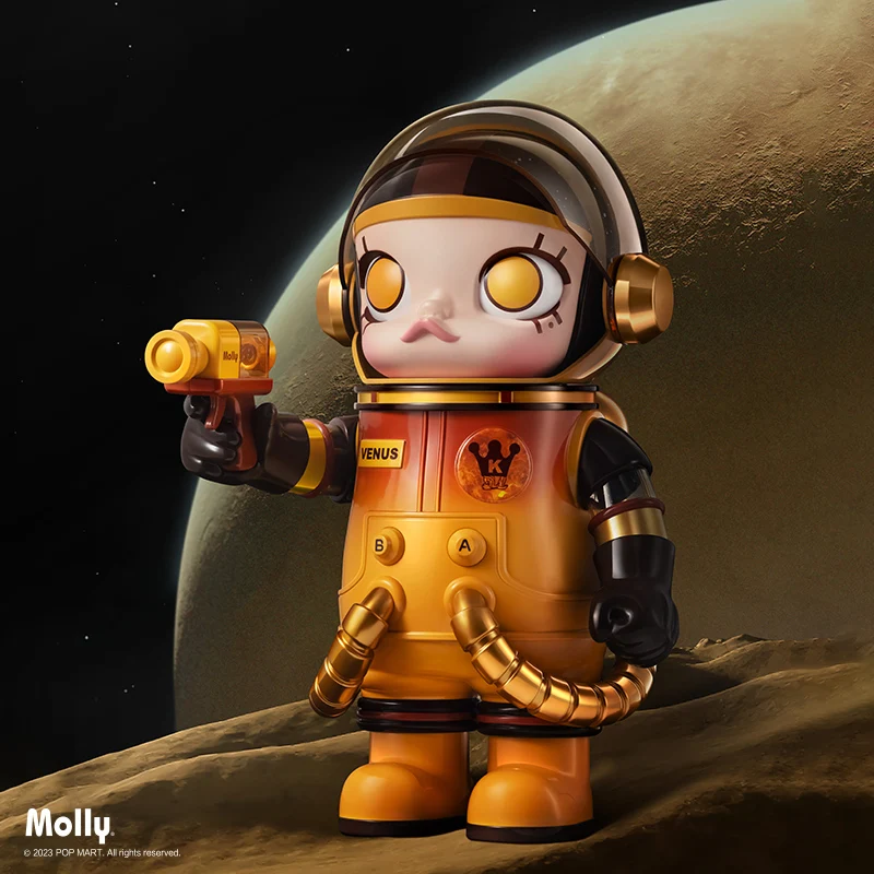セール スペースモリー　400% シークレット　ウラヌス POP MART MEGA SPACE MOLLY 400% Planet Series Mystery Box 1PC