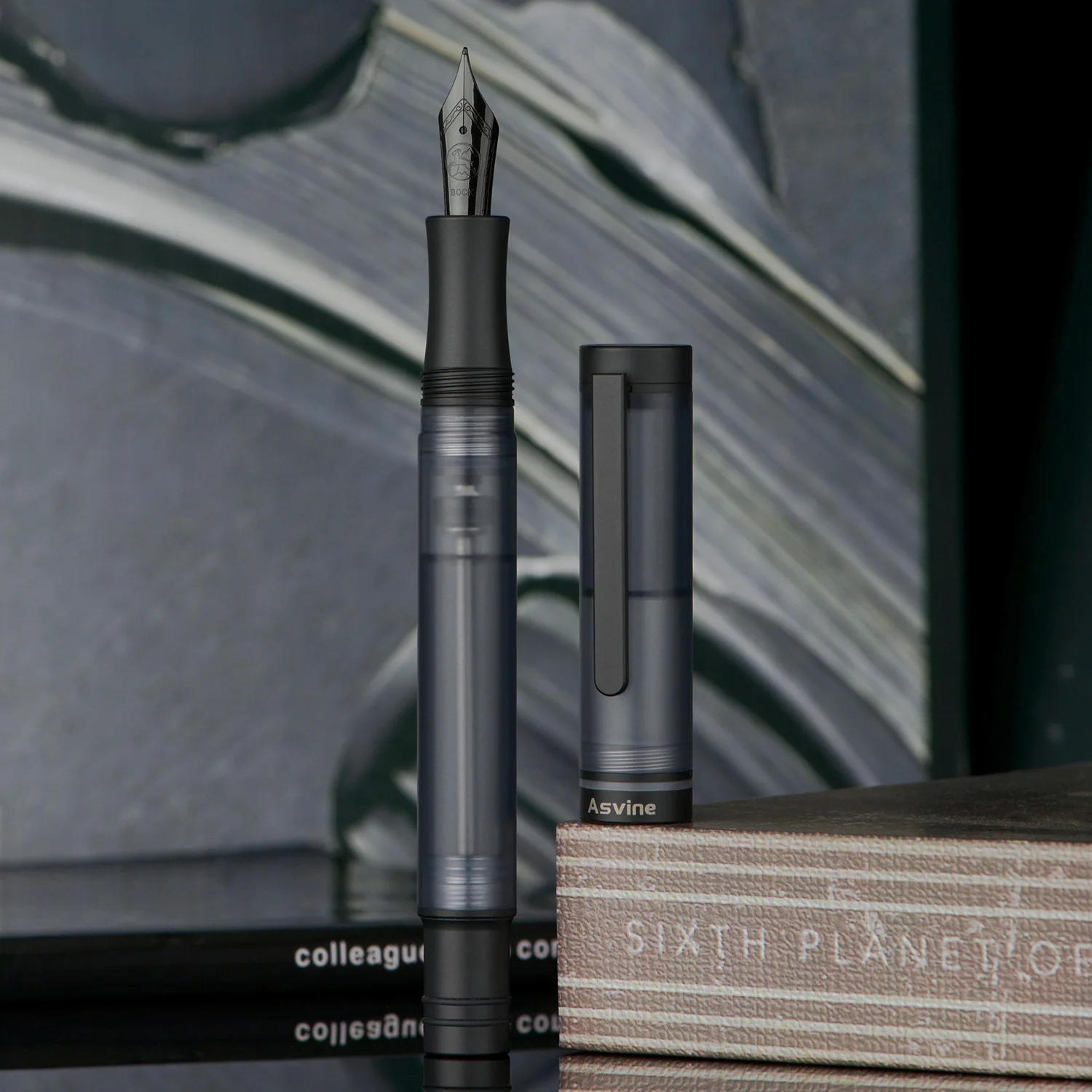 筆記具 Asvine V200 EF BOCK Amazon.com : Asvine V200 Titanium Fountain Pen Vacuum