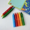 6 colors Set Washable Bath Crayons Coloful Drawing in the Tub Easy Clean Pens for Kids Colorful for Fun Art Toy Supply 3
