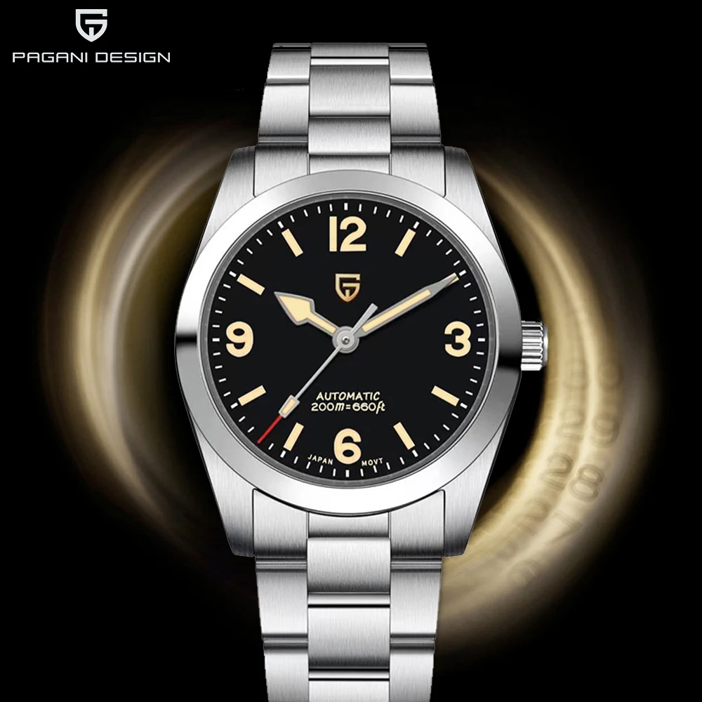 Pagani Design PD-1751 自動巻き｜36mm｜NH35A搭載 PAGANI DESIGN PD-1751 Men's Automatic Watches 36mm Stainless