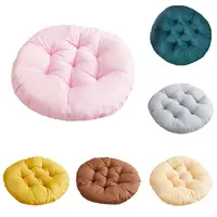 35 cm Seat Cushion Pad PP Cotton Chair Cushion Pad Round Linen Seat Pillow For Chair Back Decor Sofa Garden Office Home Supplies 2