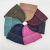 Retro Wash Knitted Hat for Men Women Fashion Simple Warm Skullies Beanies Vintage Solid Autumn Winter Beanie Cap