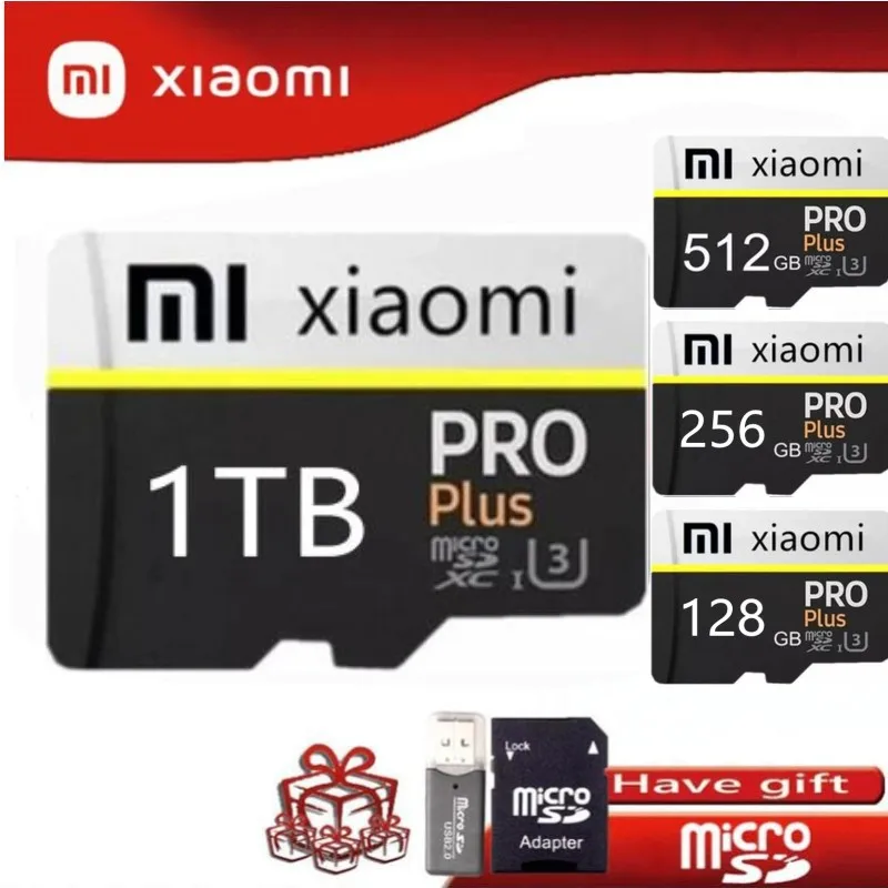 Xiaomi Micro Sd Card 128gb 256gb 512gb 1tb 10 Highspeed Tf Memory Card