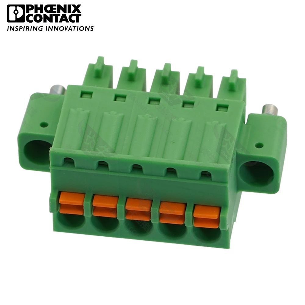 

3.81mm Original Genuine Phoenix Contact Connector PCB Pluggable PLUG-IN Terminal Block 5 Pin FK-MCP 1.5 STF 3.81 1851261 8A 160V