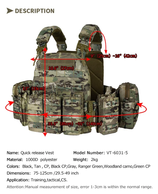 YOKE ヨークDETACHABLE POCKET TACTICAL VEST YOKE DETACHABLE POCKET TACTICAL VEST(YK21SS0184V) ※3月20日10