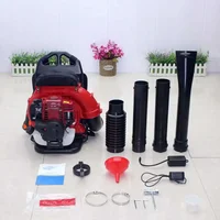 Electric Start Air Blower Four Stroke 37.7cc Gasoline Leaf Blower Knapsack Snow Blower Road Dust Removal Seconds To Start 2