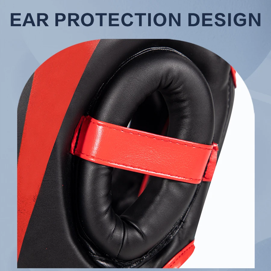 Leather Boxing Helmet 4