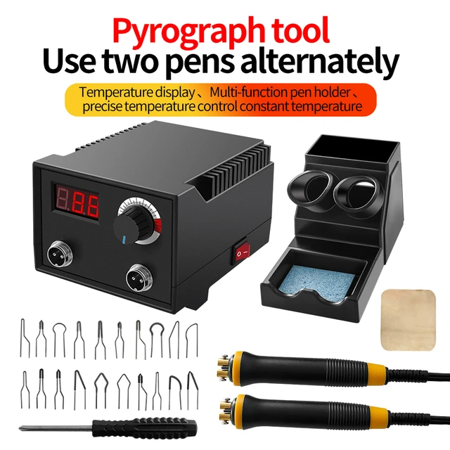 Pyrograph Pen Tip Wood Burning Tips Pyrography Replacement Woodburning Tools  Metal - AliExpress