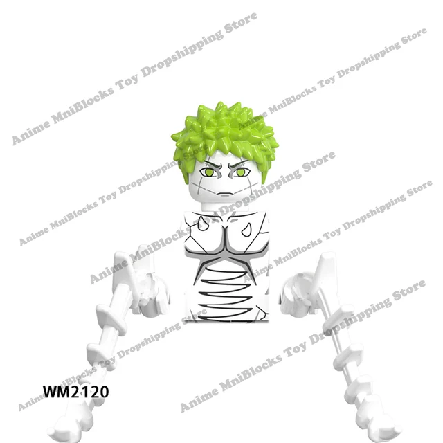 WM6105 WM6106 WM6107 WM6108 Naruto blocks Building Blocks Anime cartoon mini bricks action toy figures Naruto Bricks kids Gifts Dark Orange