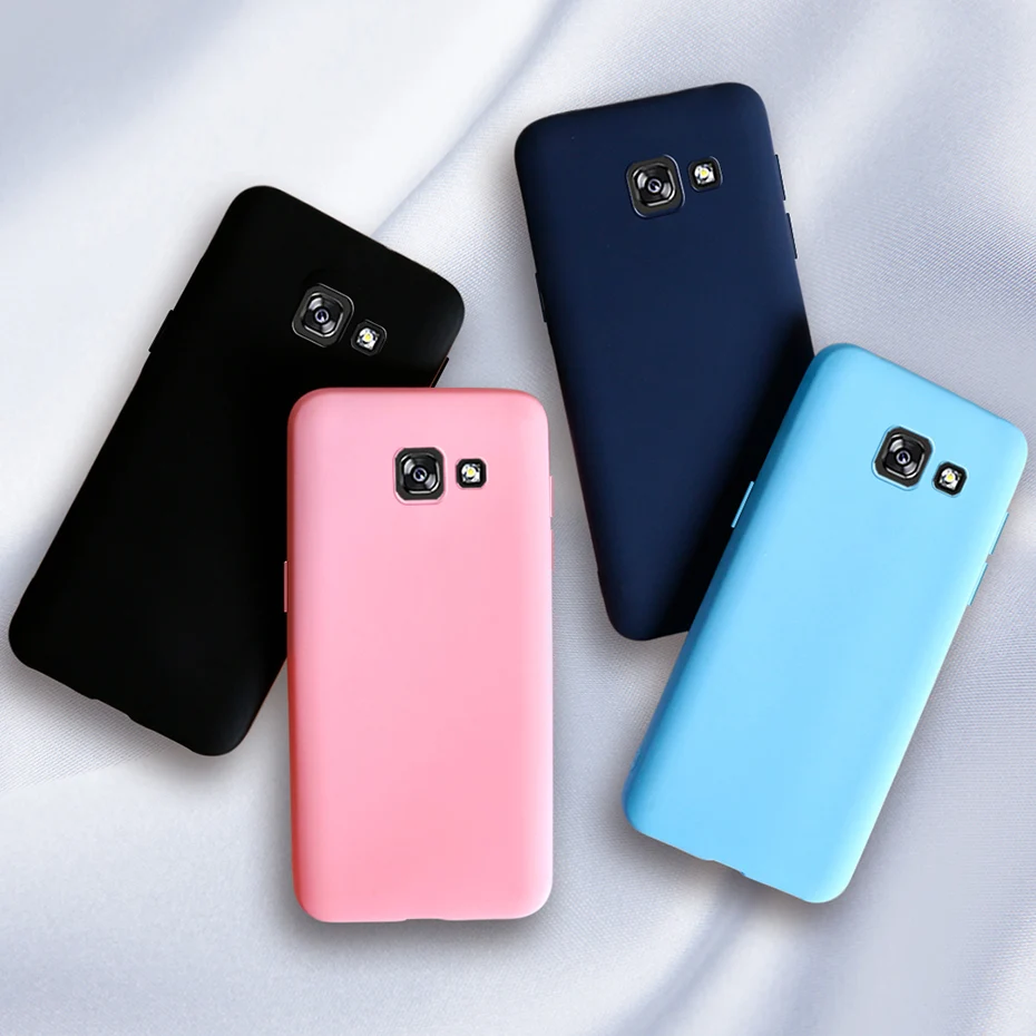 Matte Black Soft TPU Protective Case