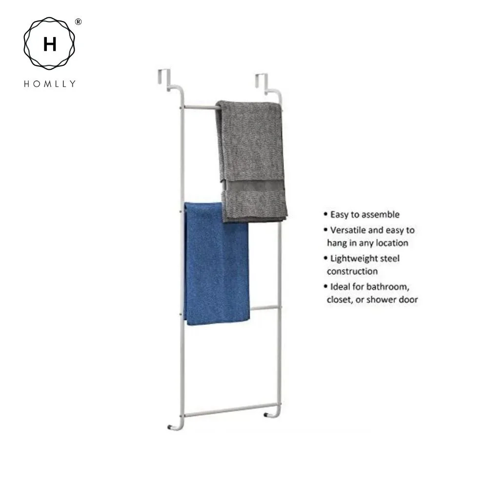 Homlly Over The Door Towel Rack Clothing Hanger