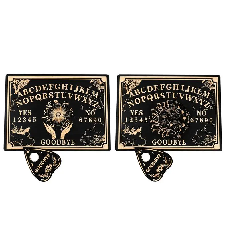 

Sun Pendulum Board Carven Magic Board Wooden Divination Pendulum Board Witchcraft Wiccan Altar Ouija Board Altar Supplies
