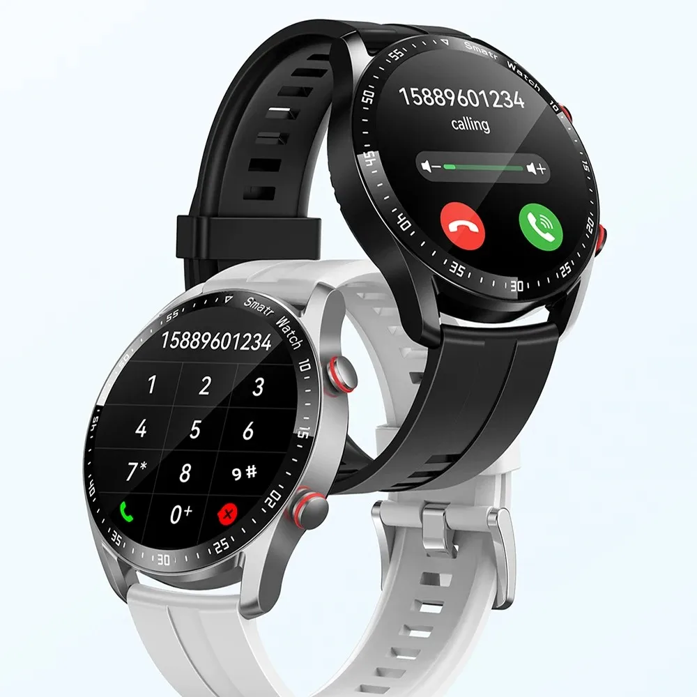 New Luxury HW20 Men Smart Watches Fitness Clock Waterproof Sports Watch AI BT Call Smartwatches for Women IOS Android Phone 2026