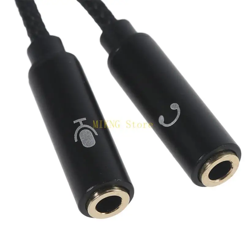 3.5mm 남성-2 여성 오디오 분배기 스테레오 잭 헤드폰 마이크 어댑터 케이블 베스트 세일