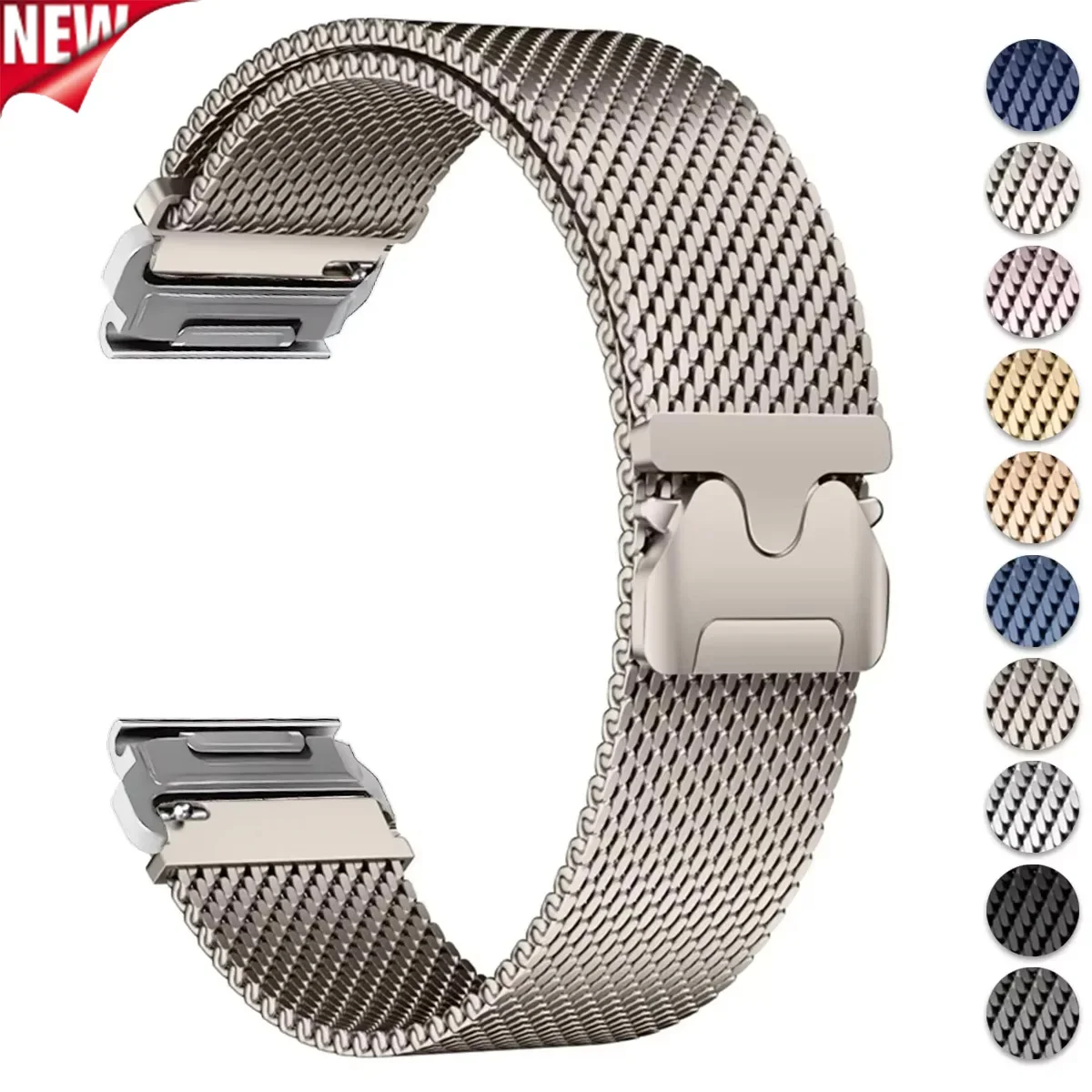 Magnetic Stainless Steel Quick Fit Bracelet Band Strap