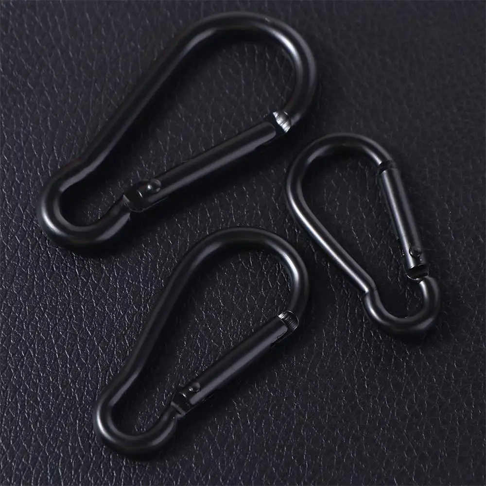 5 stücke Kürbis Geformt Kürbis Karabiner Schlüsselbund Quick Link Lock Ring Bergsteigen Haken Schützen Langlebig Kürbis Sicherheit Schnalle – Detail 4