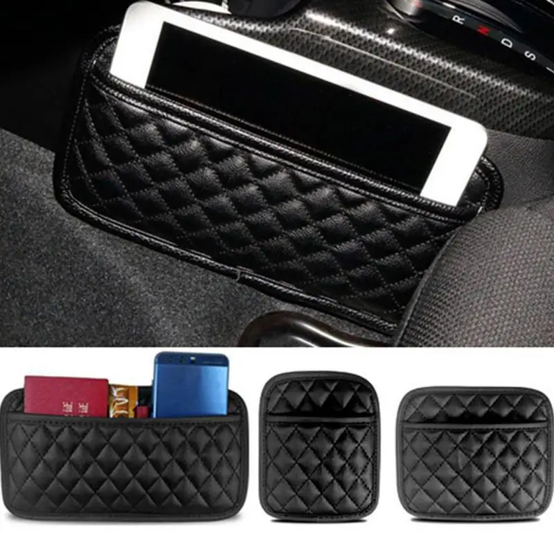 

Car Side Organizers And Storage PU Leather Storage Organizers Multifunction Car Organizers Pocket Bags For Car Seat Back& Door