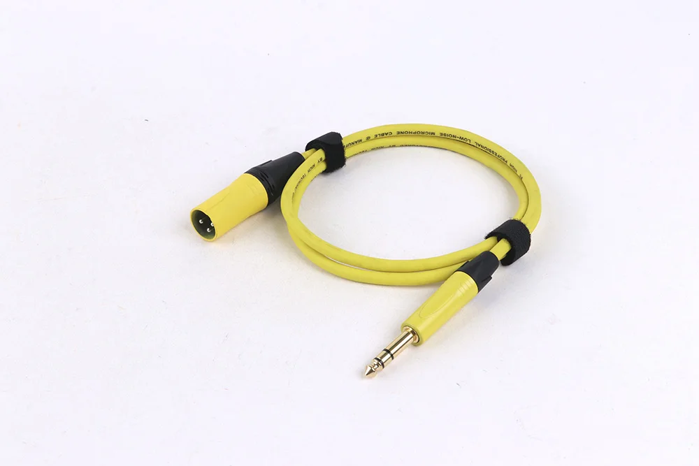 1/4 Zoll trs zu xlr Stecker Audio Adapter Kabel, symmetrischer 6.35/6,5mm Stereo Stecker zu 3pin xlr Stecker, Viertel Zoll trs zu xlr Mikrofon Kabel – Detail 7
