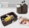 2 in 1 Messenger Diaper Bag Movement Baby Bed Travelling Changing Bags Fold Baby Bed Mummy Maternity Nappy Nursing Backpack 1
