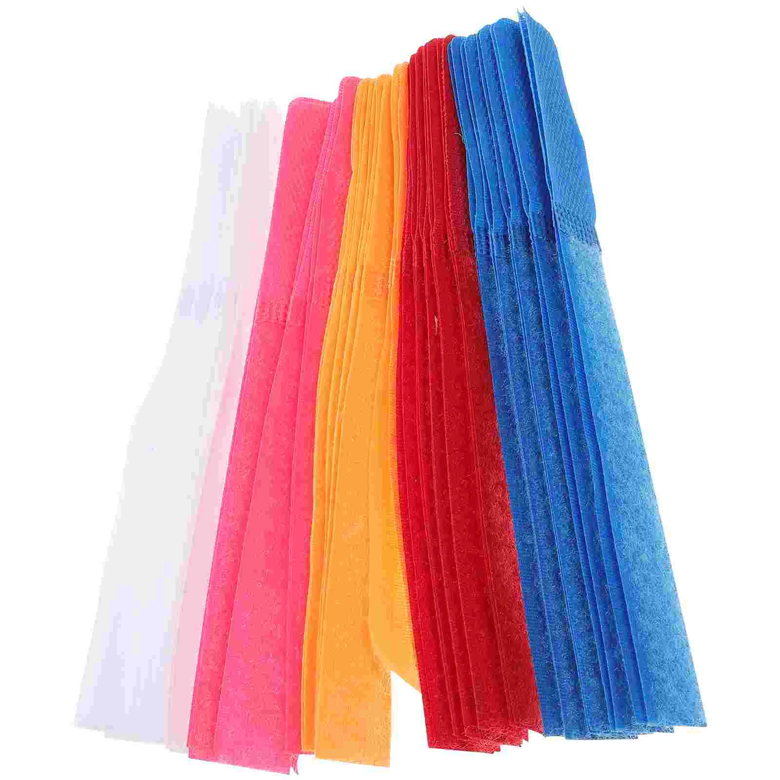 

50 Pcs Winder Office Accessories Tie Organizer Cluster Appliance Cord Polyester Hook and Loop Straps Cord Ties Organizer