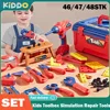 Kids Toolbox Kit Educational Toys Simulation Repair Tools Toys Drill Game Learning Engineering Puzzle Toys for Boy Gifts Set 1