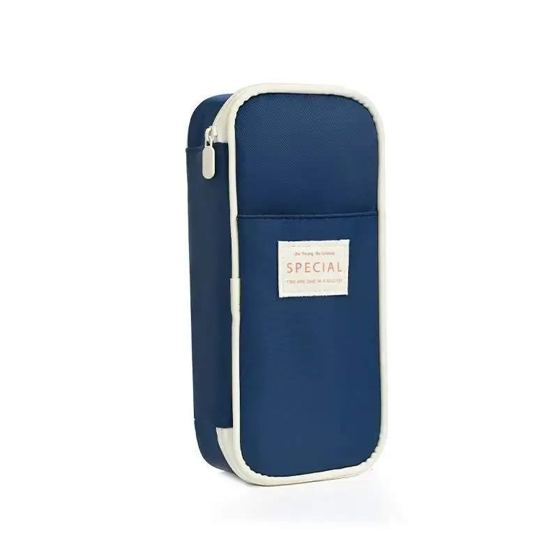 Large Capacity Macaron Pencil Case Elementary School Students Grade Two Three Five Network Red Multi-Functional Pencil Box