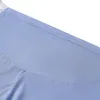 Elegant Ice Silk Maternity Safe Leggings for Summer Breathable Stretchy Waisted and Suitable Daily Casual Wear During Pregnancy 6