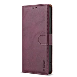 Leather Flip Phone Case with Card Slot Wallet for Google Pixel 10ProXL (Red)