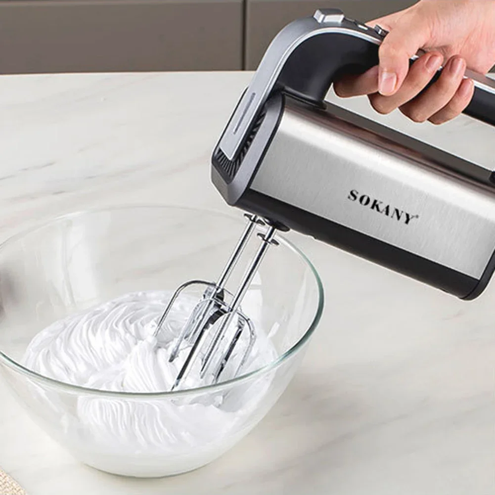 800W Electric Food Mixer Dough Blender Egg Beater Spiral Whisk Cream Mixer For Household Kitchen egg beater,food mixer,electric blender,dough whisk,electric whisk,handheld electric whisk