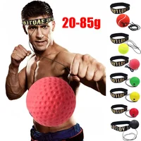Boxing Speed Ball Head-mounted PU Punch ball MMA Sanda Training Hand Eye Reaction Home Sandbag Fitness Boxing Equipment Hot Sale 1