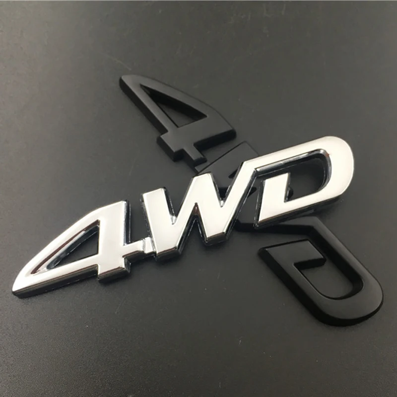 Chrome Metal Car Logo Sticker Decals
