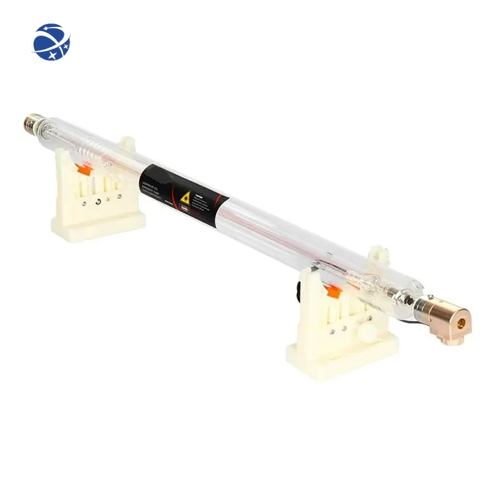 yyhcHigh Quality CO2 Laser Tube 15W Dia.50 Co2 Glass Lamp for Laser Carved Chapter Engraving Marker Cutting Machine Parts